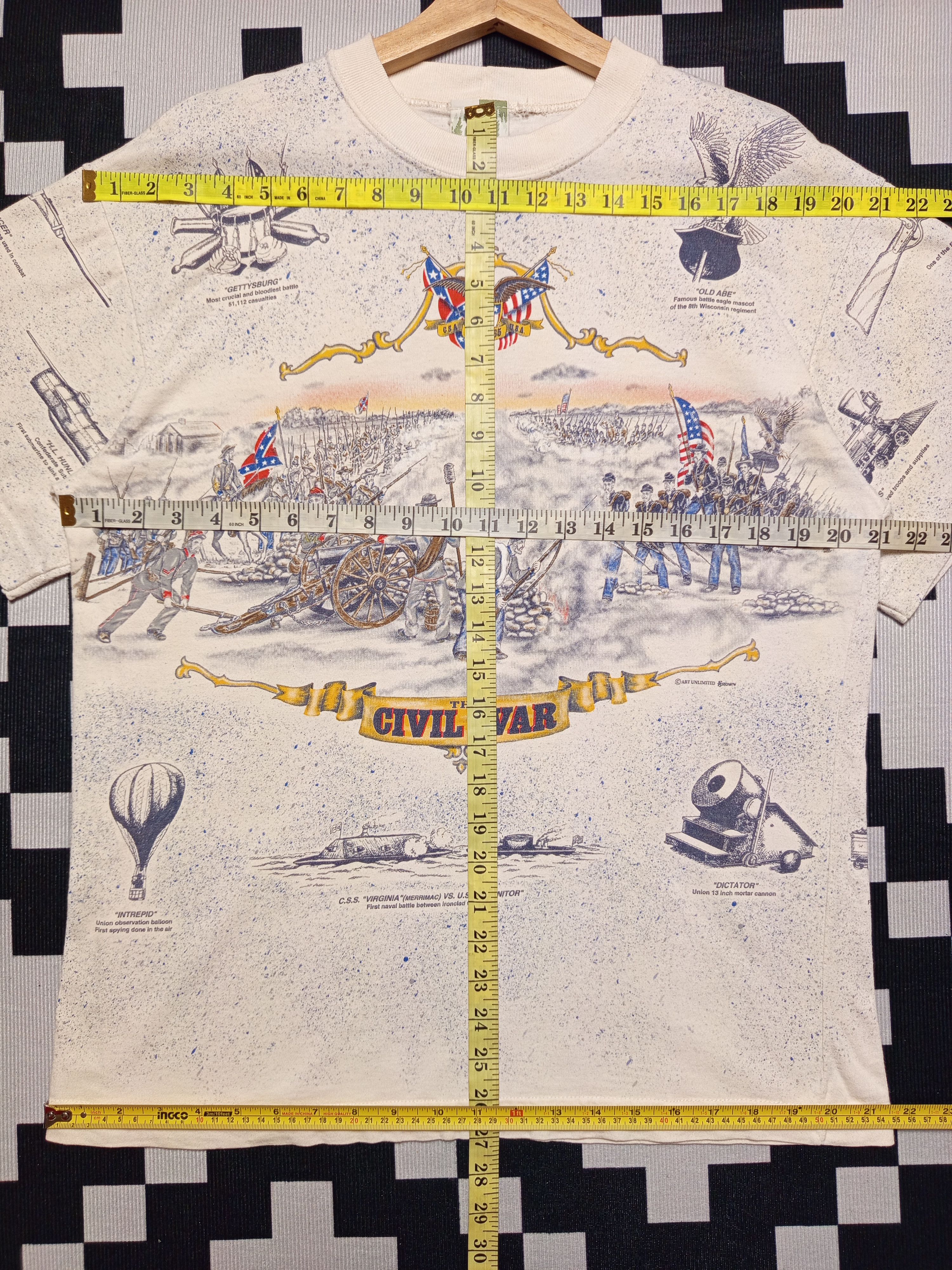 Designer × Vintage AOP Vintage Civil War Size US L / EU 52-54 / 3 - 6 Thumbnail