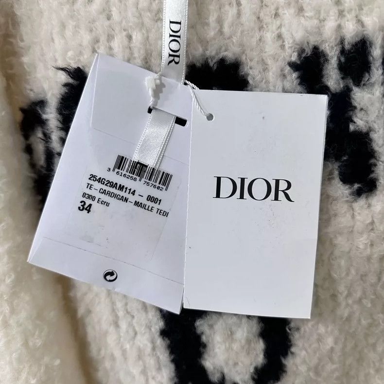 Dior Beige ZipUp Teddy Coat from Dior-2506 Size XS / US 0-2 / IT 36-38 - 5 Thumbnail
