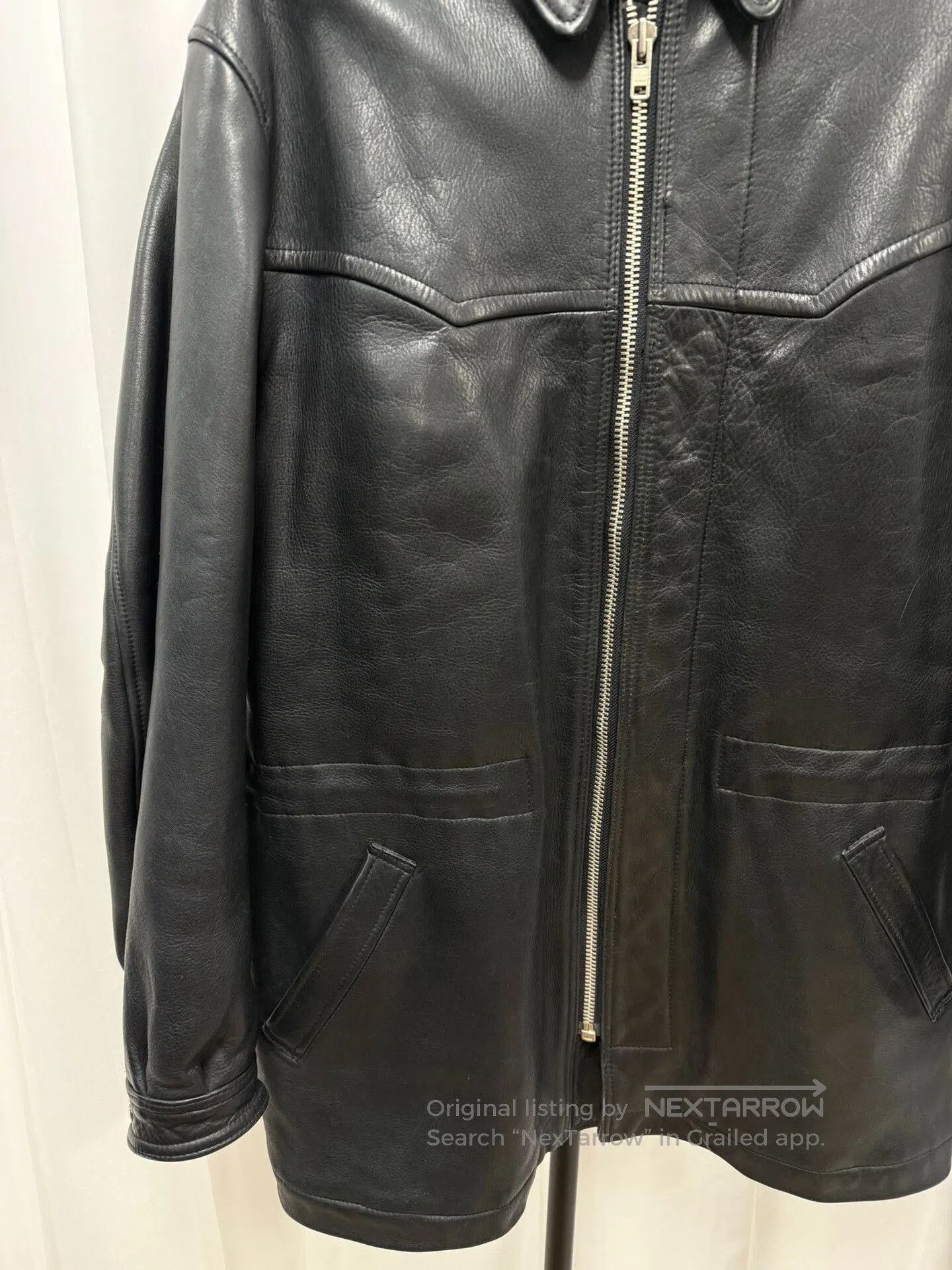 Yohji Yamamoto Yohji Yamamoto Leather Coat for Men. Size US L / EU 52-54 / 3 - 4 Thumbnail