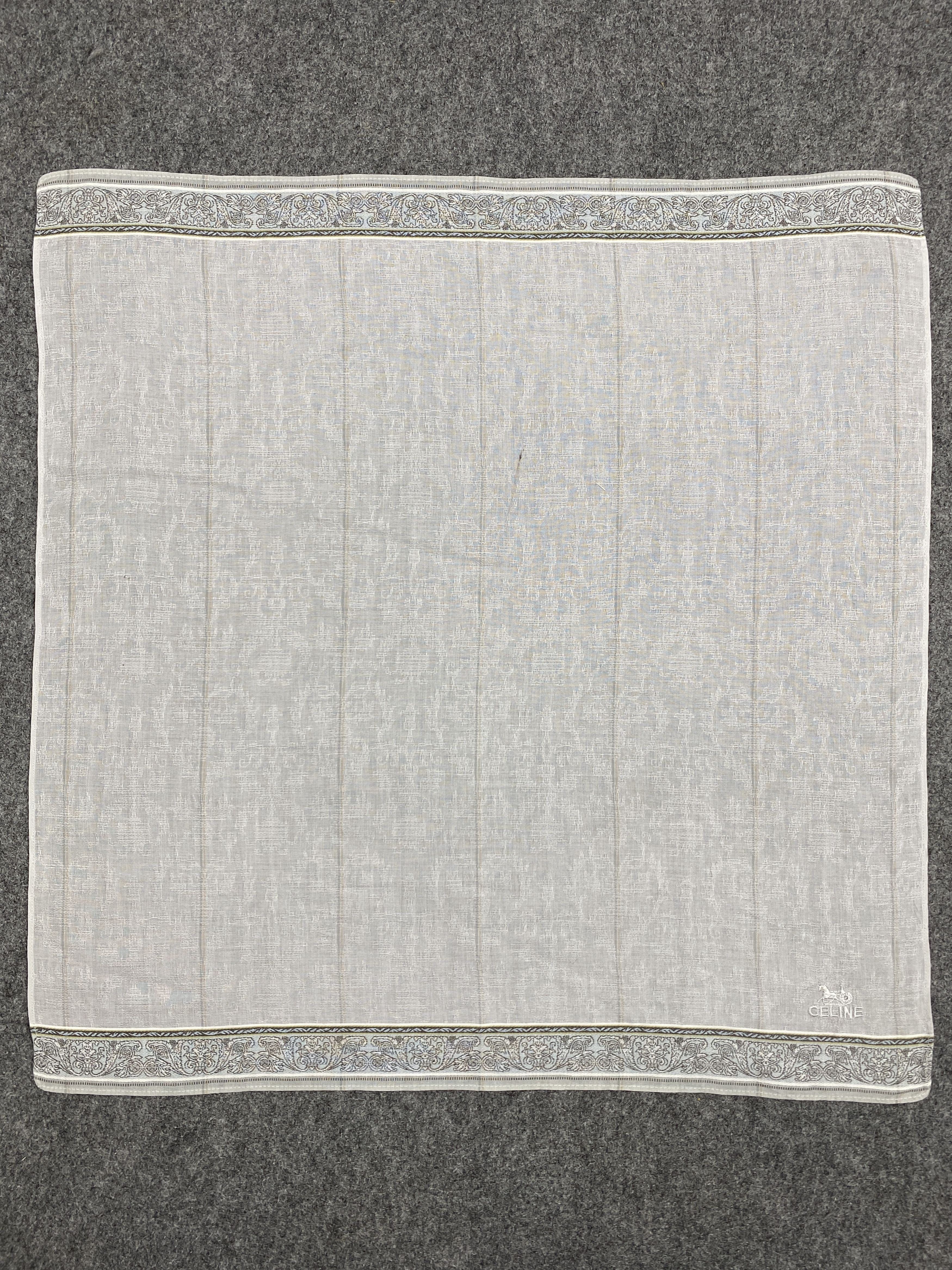 Celine × Vintage Celine Handkerchief / Bandana / Neckerchief HKC0272 Size ONE SIZE - 4 Thumbnail