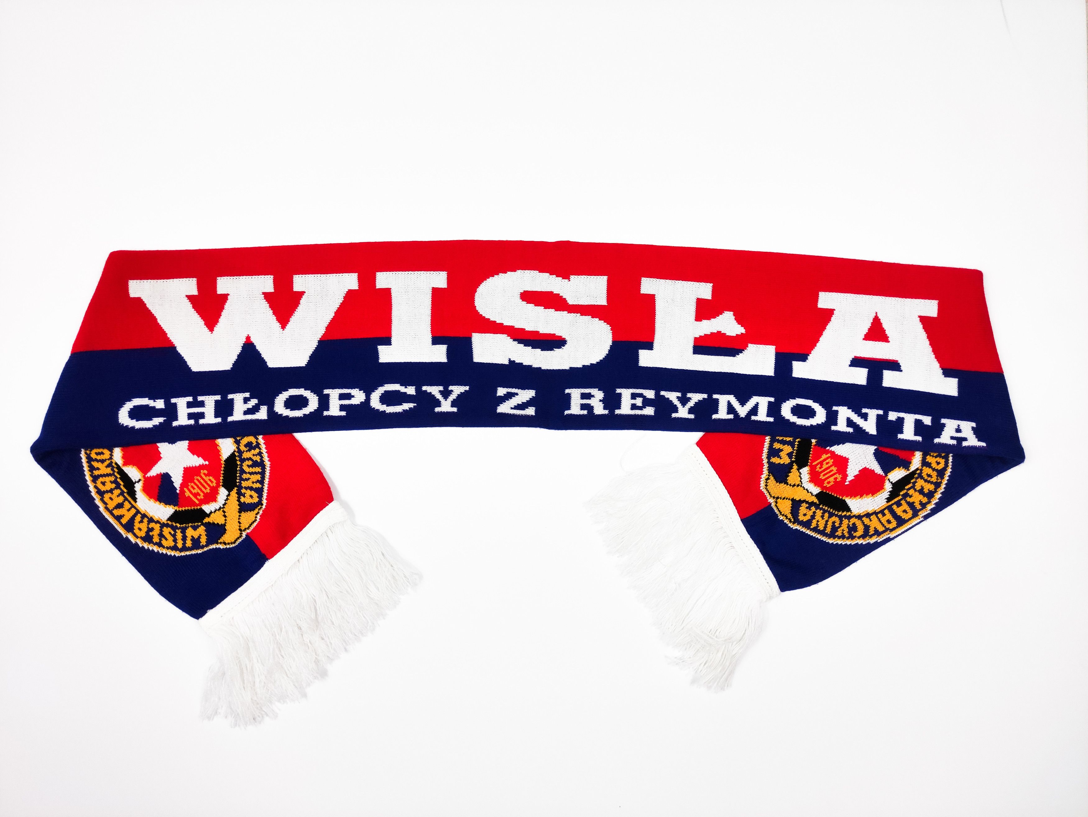 Other Wisła Kraków "Chłopcy z Reymonta" Fan Scarf Ultras Football Size ONE SIZE - 2 Thumbnail