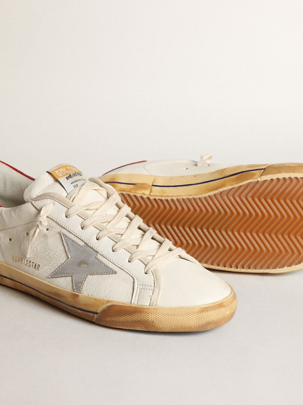Golden Goose o1w1db10425 Super-Star Low-Top Sneakers in Multicolor Size US 12 / EU 45 - 3 Thumbnail