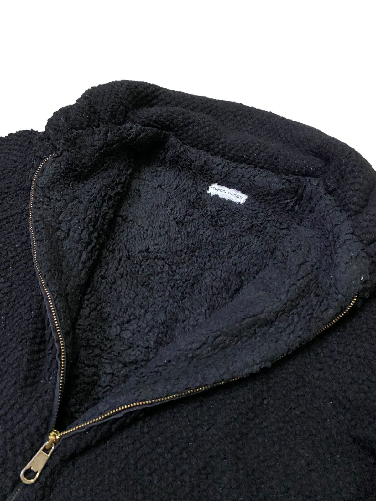 Issey Miyake 💥 Issey Miyake Tsumori Chisato Fur Jacket Size M / US 6-8 / IT 42-44 - 3 Thumbnail