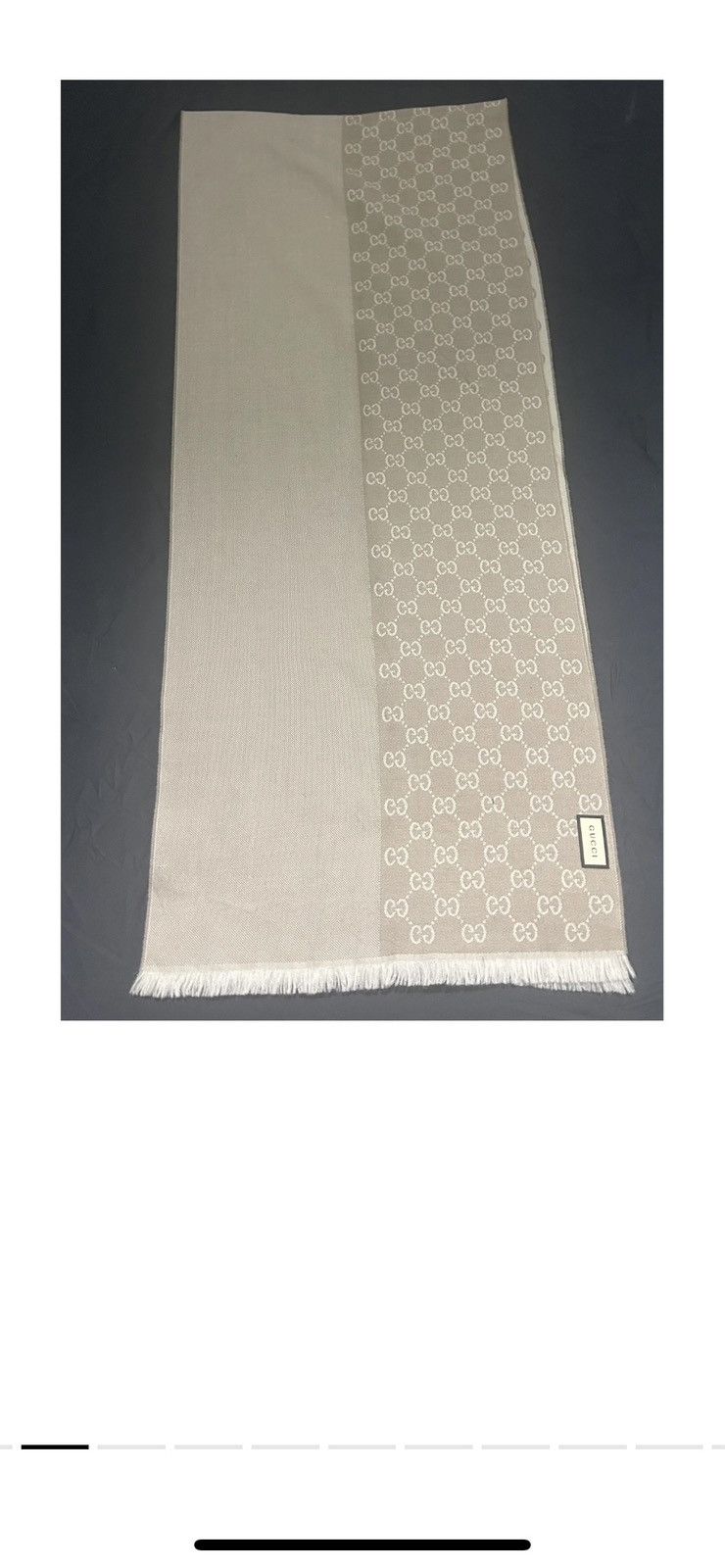 Gucci Gucci Wool scarf Size ONE SIZE - 2 Thumbnail