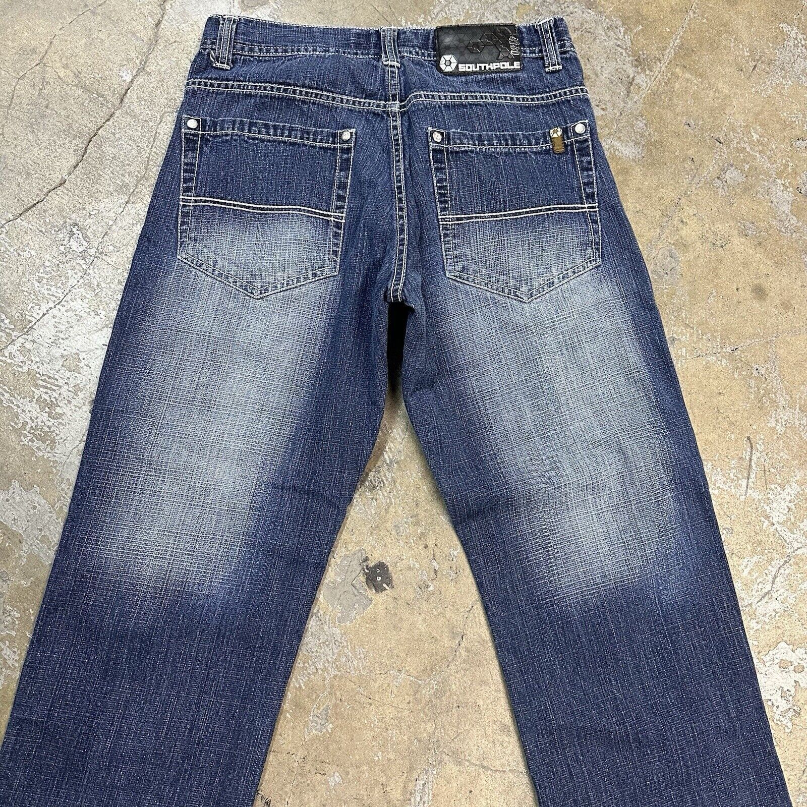 JNCO × Southpole Vintage Y2K Southpole Faded Blue Baggy Denim Jeans Size 30 Size US 30 / EU 46 - 5 Thumbnail