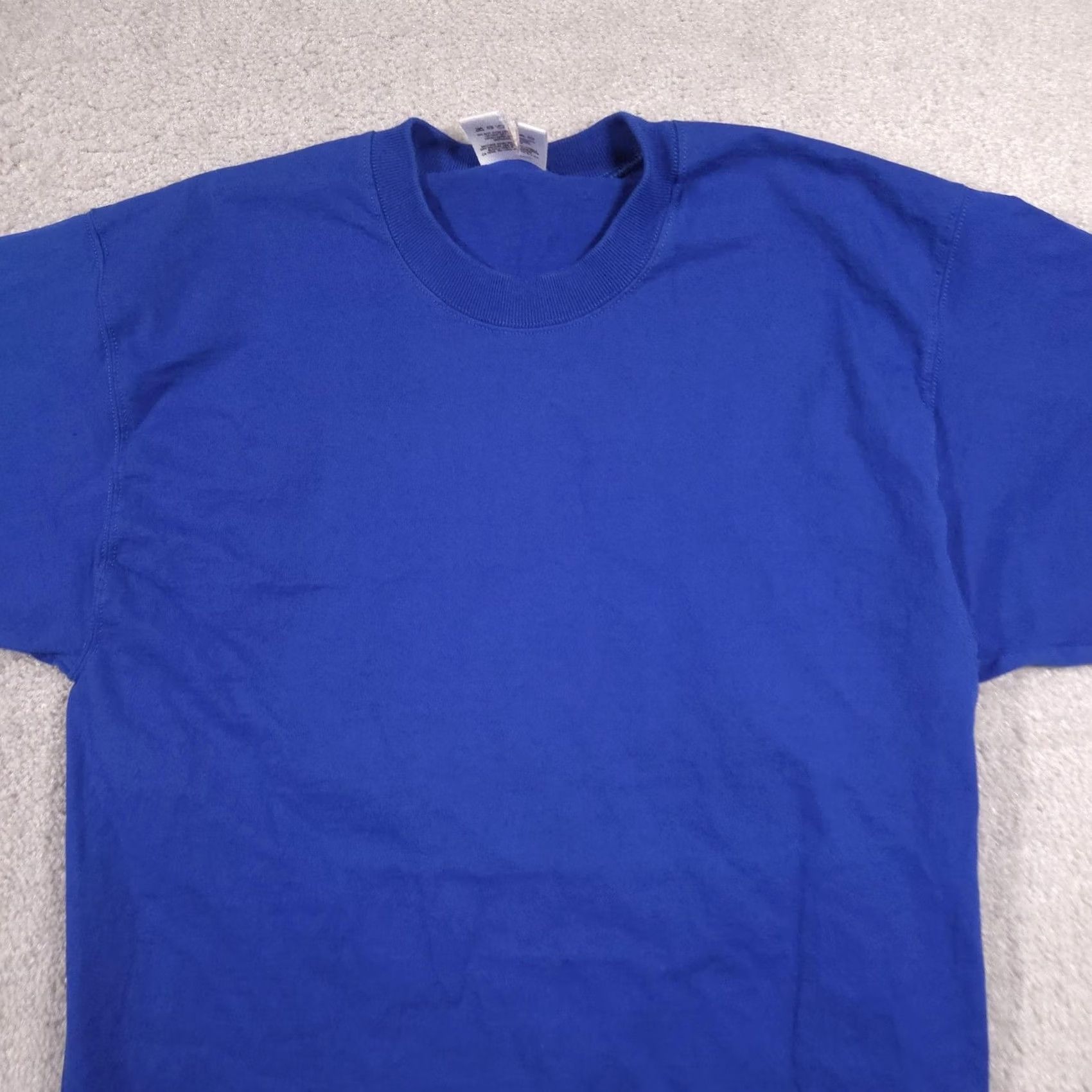 Wilson Wilson Shirt Mens M Blue Crewneck 100% Cotton Made In USA Casual Tee Size US M / EU 48-50 / 2 - 3 Thumbnail