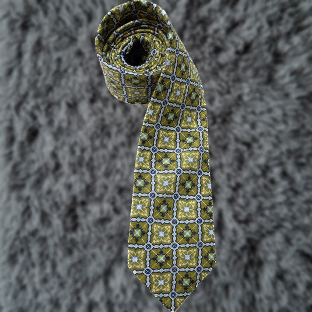 Suitsupply Suitsupply Tie Men's 153 X 8 CM Linen Patterned Tied Pointed Long Size ONE SIZE - 1 Thumbnail