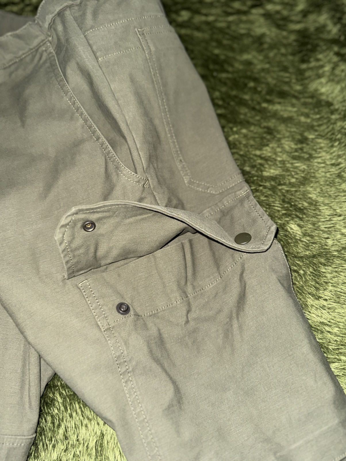 Beams Plus Beams Plus Snap Pocket Cargo Jogger Pants Olive Size US 34 / EU 50 - 4 Thumbnail