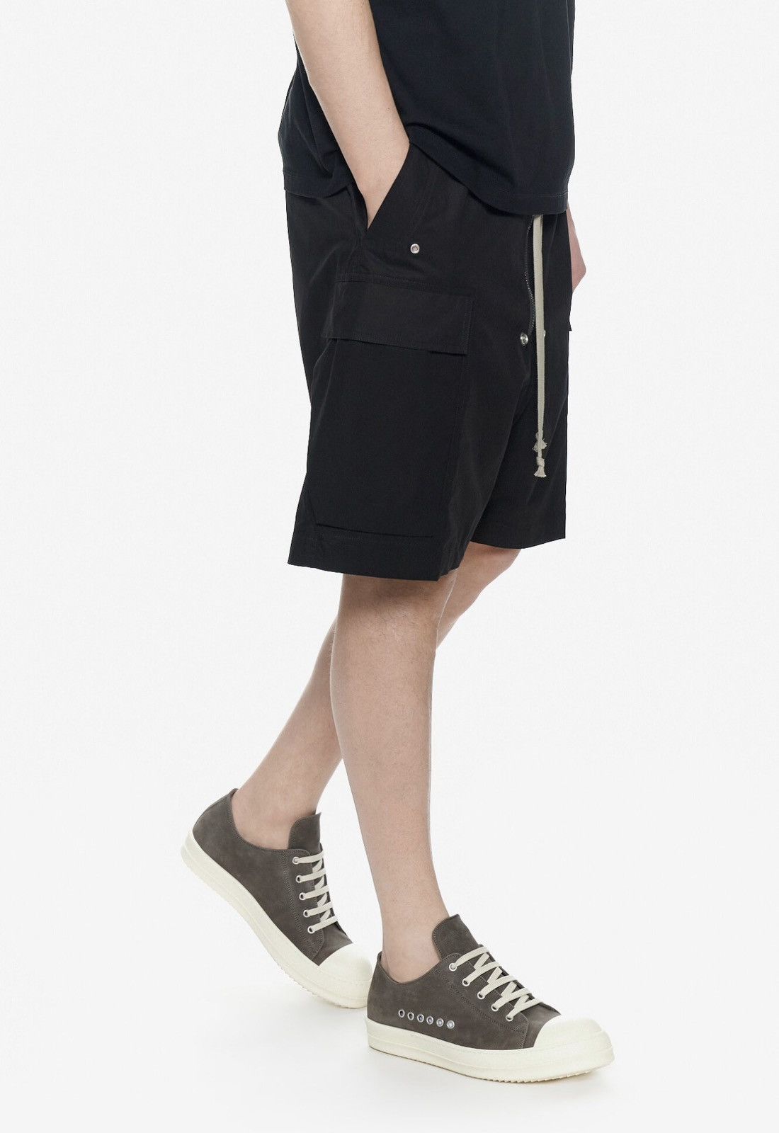 Rick Owens Last Rick Owens Eyelet-Detail Extreme Low Sneakers Size US 8 / EU 41 - 6 Thumbnail