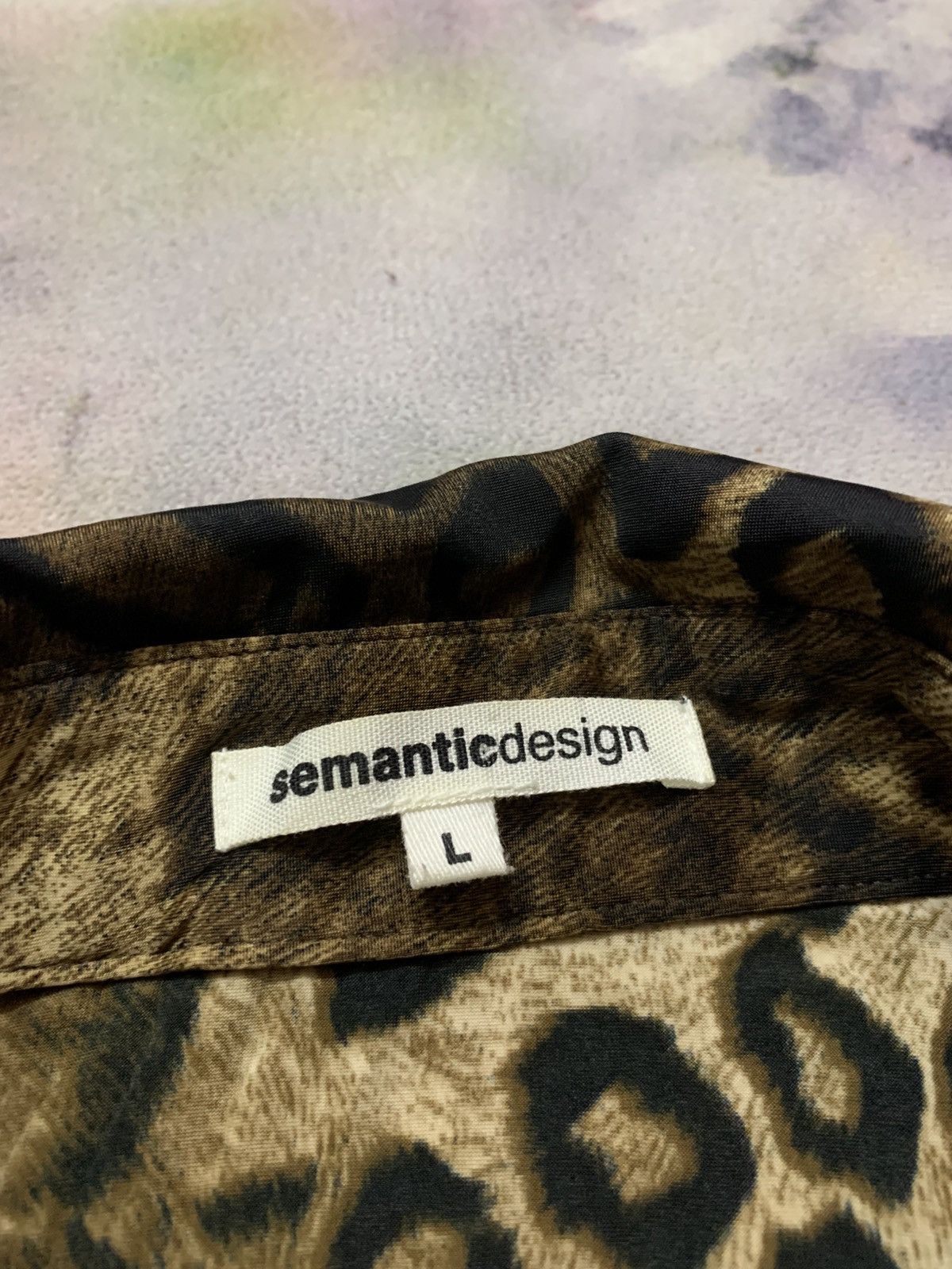 semanticdesign Japanese Brand Semantic Design Leopard Stretch Tapered Size US M / EU 48-50 / 2 - 7 Thumbnail