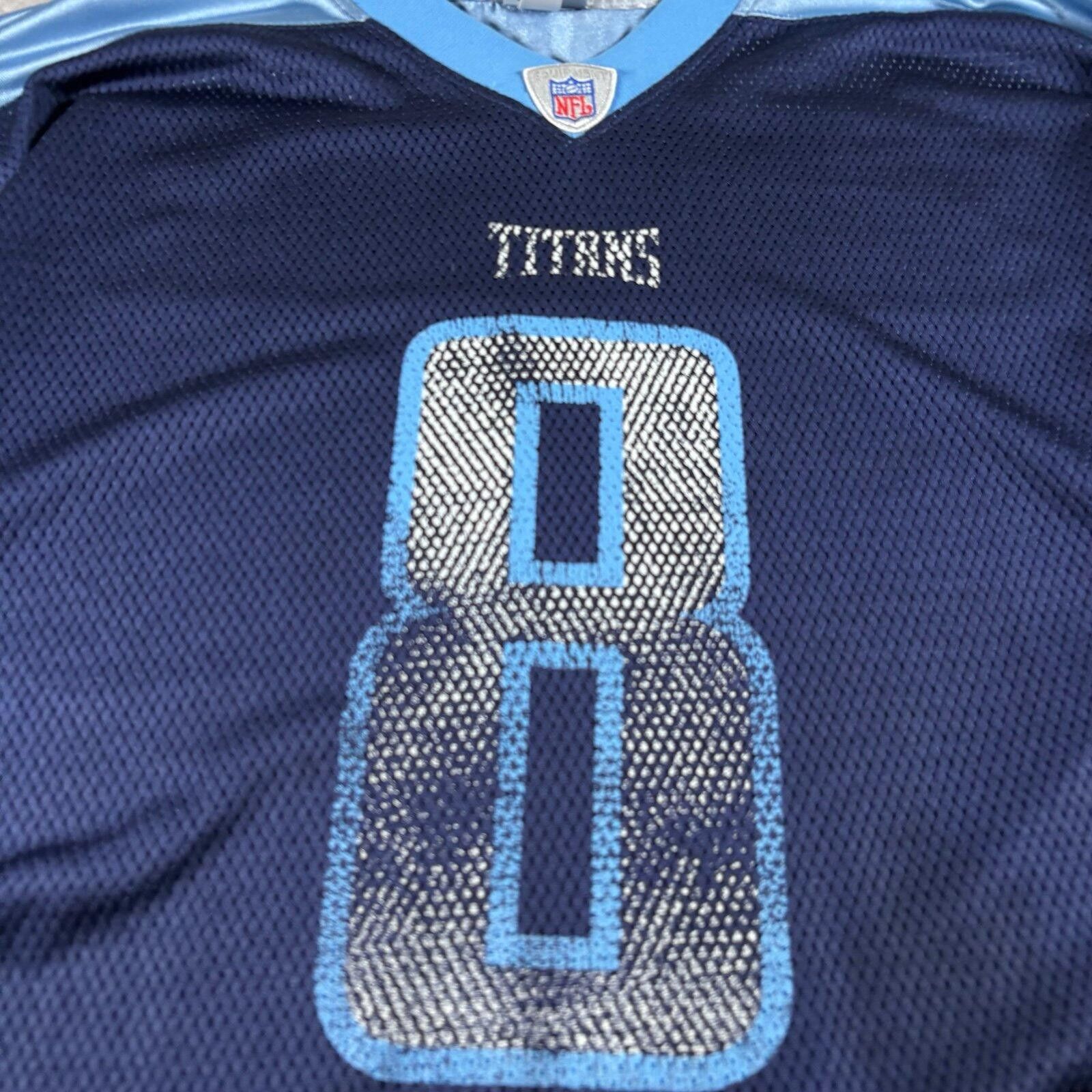 Reebok Vintage Tennessee Titans #8 Jersey Size US XL / EU 56 / 4 - 5 Thumbnail
