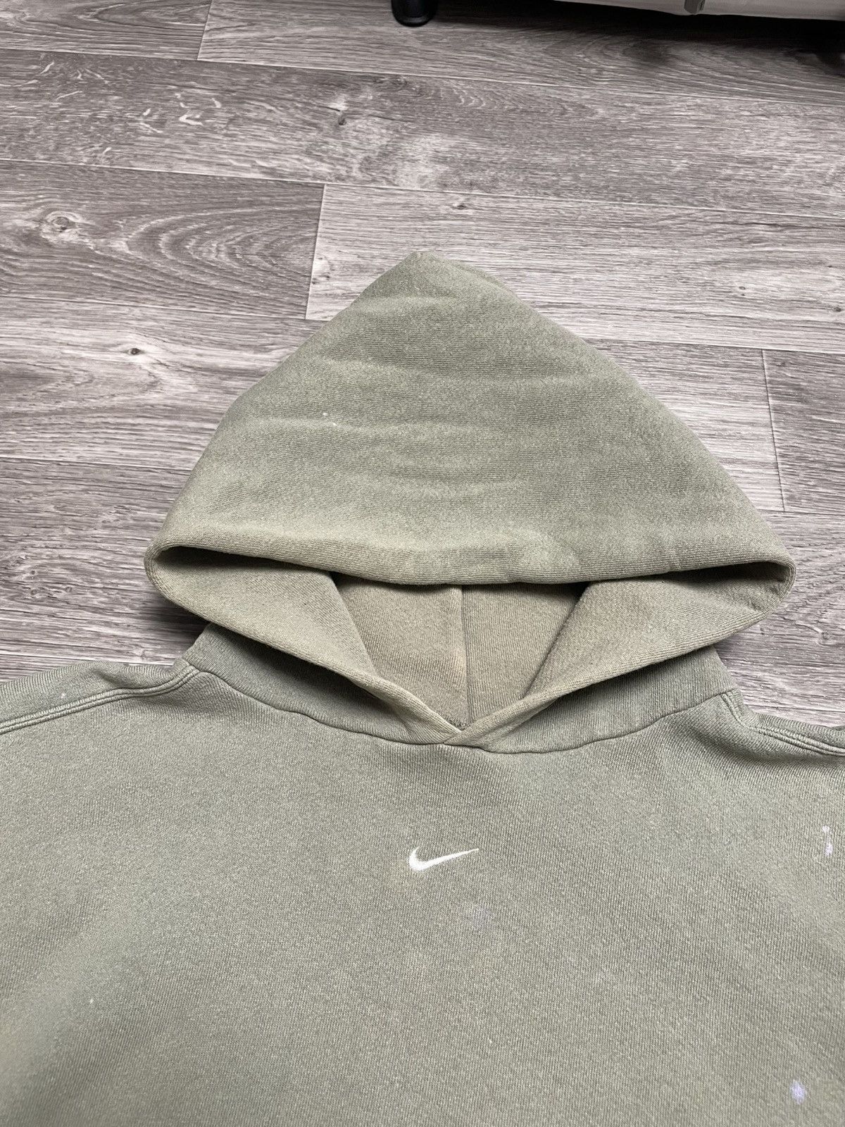 Nike 90s Vintage Nike Center Swoosh Hoodie Made In USA Travis Size US M / EU 48-50 / 2 - 16 Thumbnail