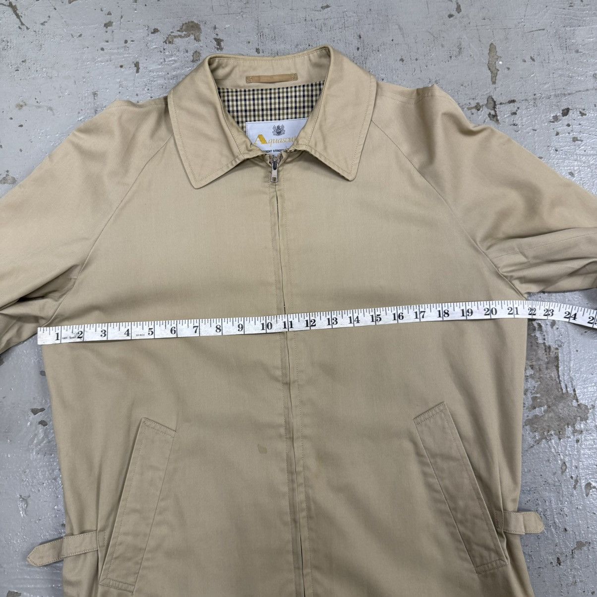 Aquascutum Vintage 1980's Aquascutum Long Drizzler Jacket Size US M / EU 48-50 / 2 - 5 Thumbnail