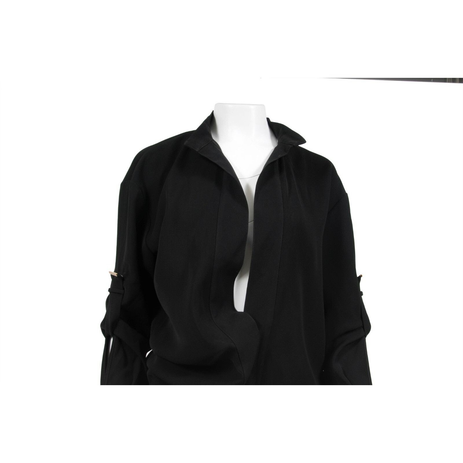 Alexandre Vauthier Alexandre Vauthier Women Tunic Jacket Size 38 Black V Neck T Size XS / US 0-2 / IT 36-38 - 5 Thumbnail