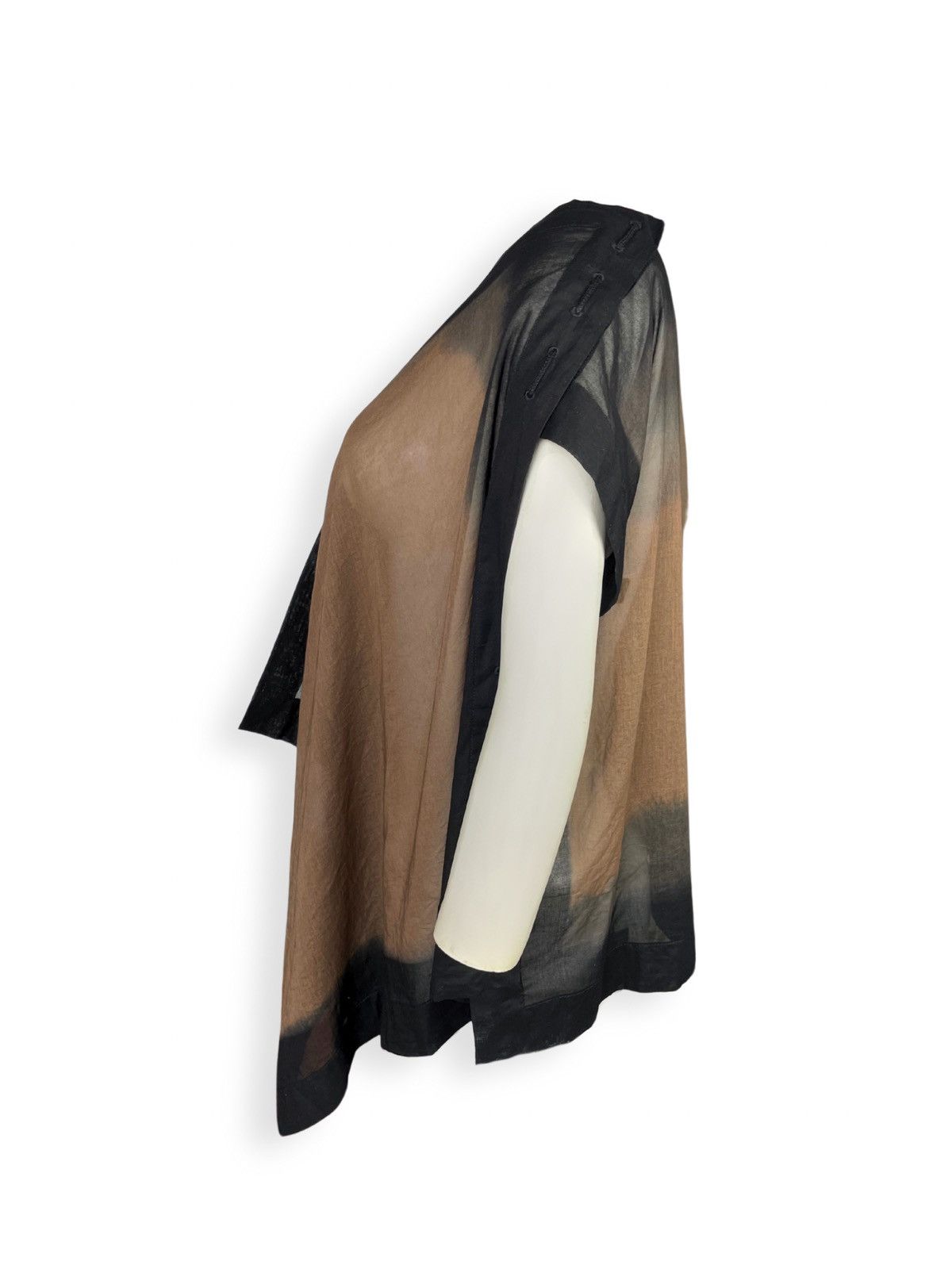 Pleats Please Issey Miyake Issey Miyake Artisan Dye Blouse SS 2010 Runway Size S / US 4 / IT 40 - 5 Thumbnail