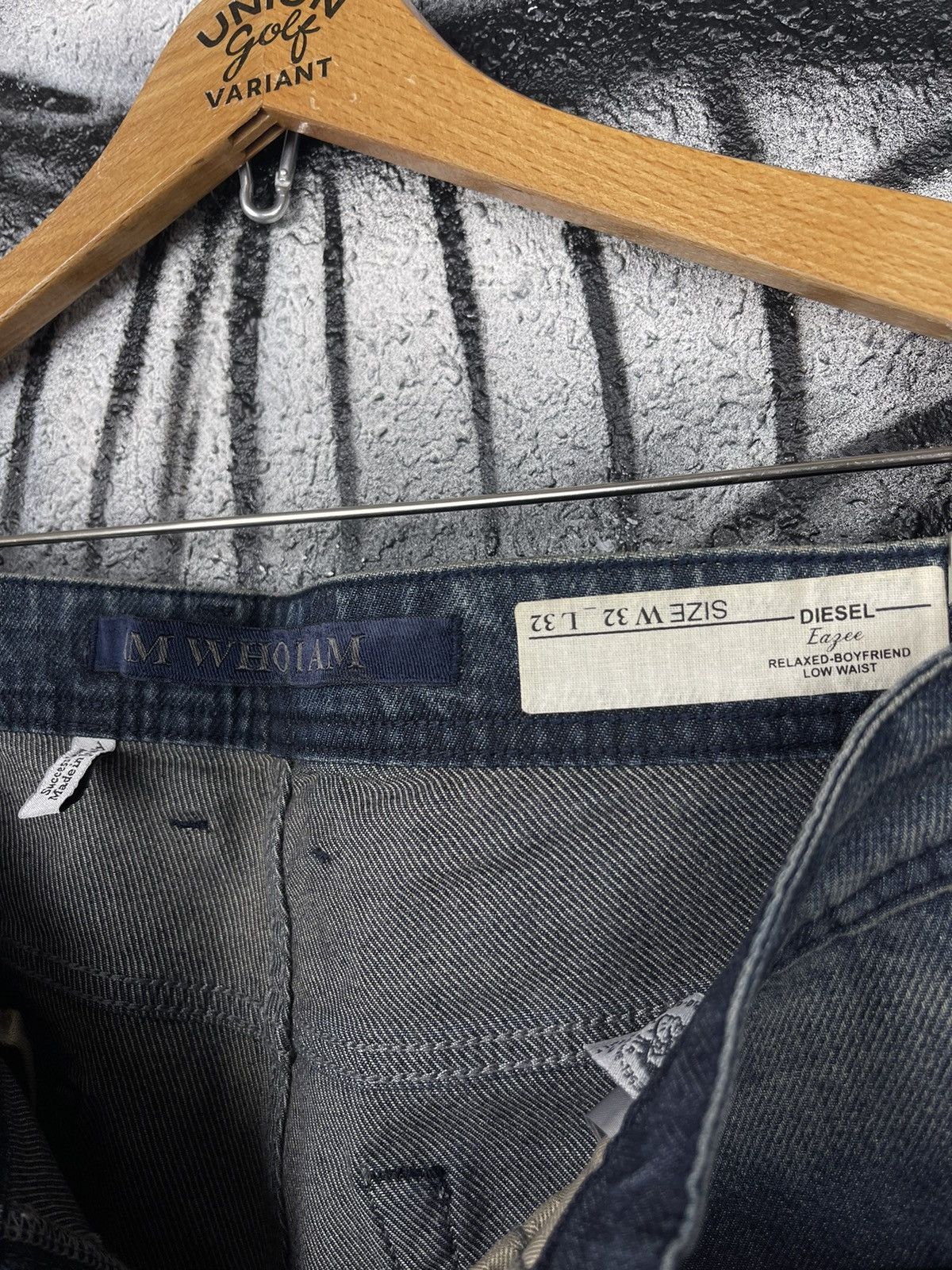 Diesel Diesel Eazee Relaxed Boyfriend Low Waist Jeans Women’s Size 32" / US 10 / IT 46 - 10 Thumbnail