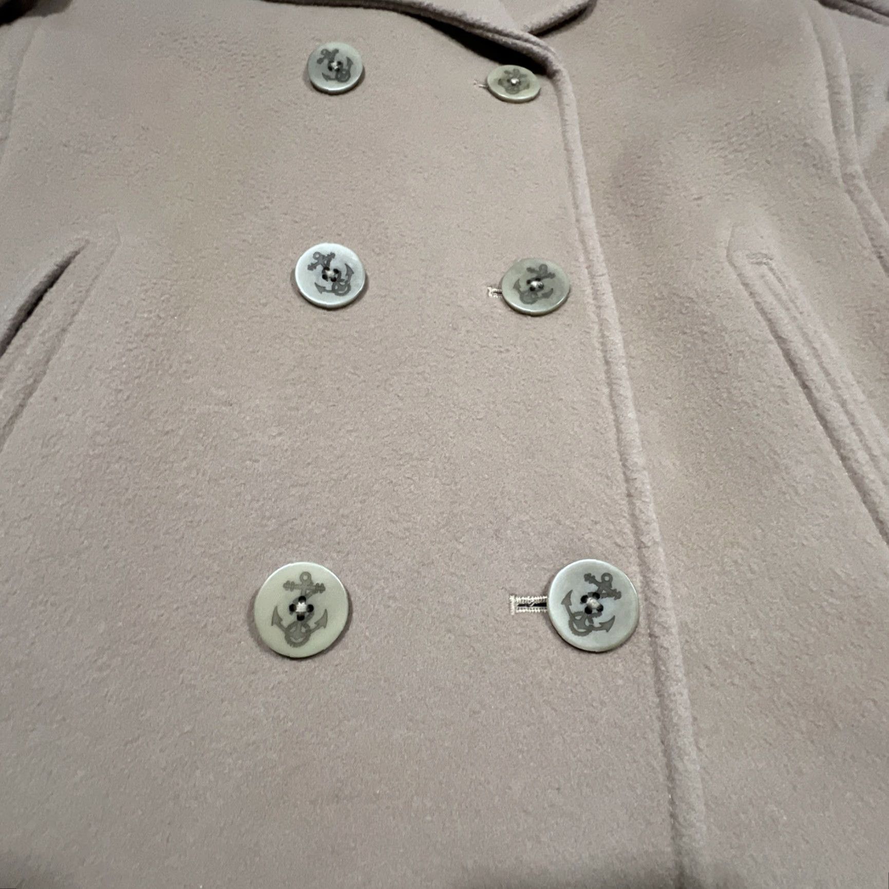 Vintage VINTAGE LL Bean Lambswool Classic Coat Women 12 Mid Length Jacket Lined Warm Pockets Size XL / US 12-14 / IT 48-50 - 4 Thumbnail