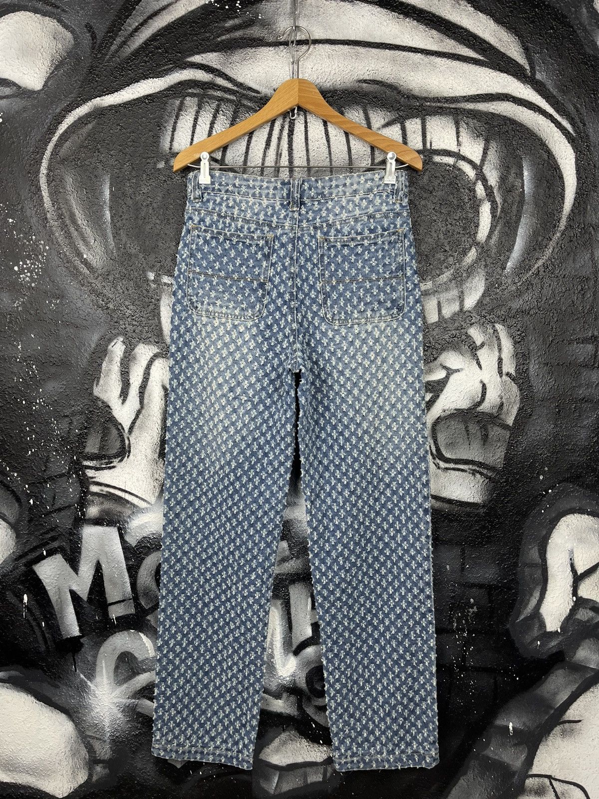 Jaded London Jaded London Distressed Pull Texture Baggy Fit Jeans Men’s Size US 30 / EU 46 - 3 Thumbnail