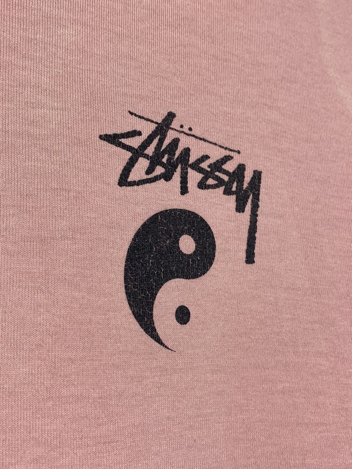 Stussy Stussy Yin Yang logo hype y2k streetwear style t-shirt Size US S / EU 44-46 / 1 - 4 Thumbnail