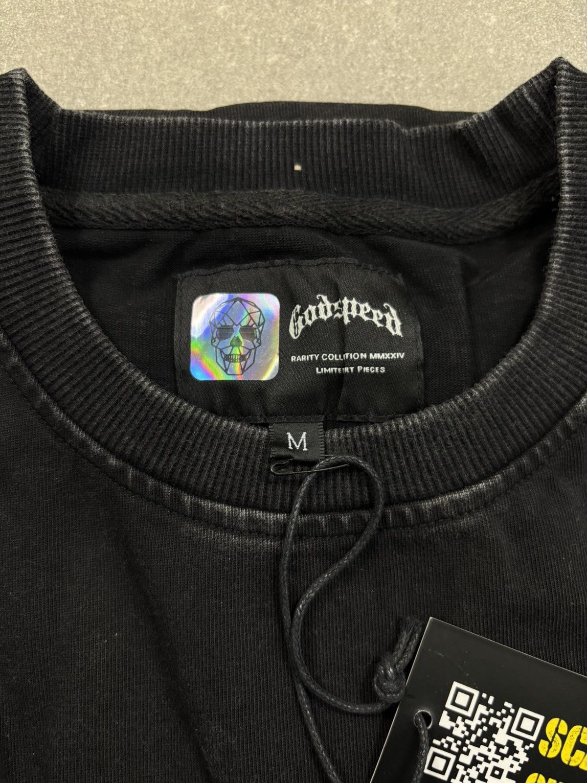 Godspeed Godspeed Natural Disaster Tee, Washed Black Size US M / EU 48-50 / 2 - 8 Thumbnail