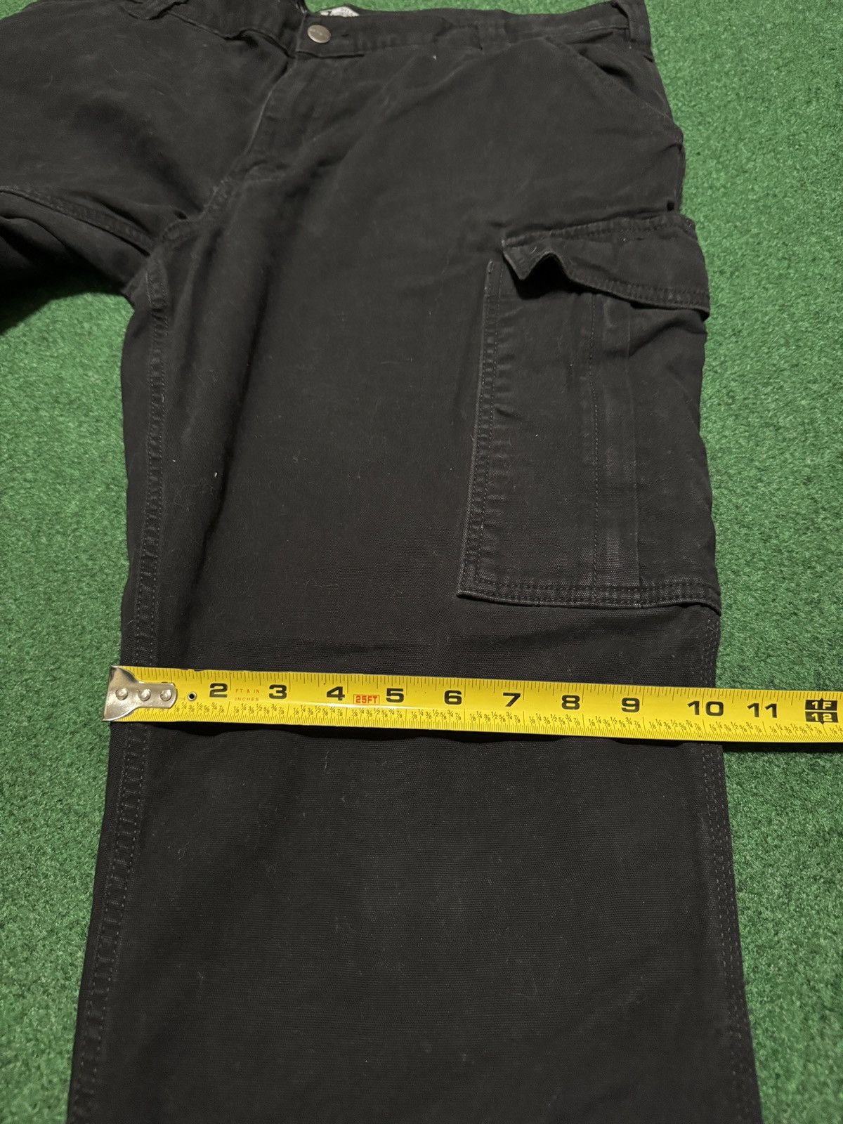 Carhartt Carhartt Black Cargo Baggy Relaxed Fit Mens 40x30 Pants Size US 40 / EU 56 - 8 Thumbnail
