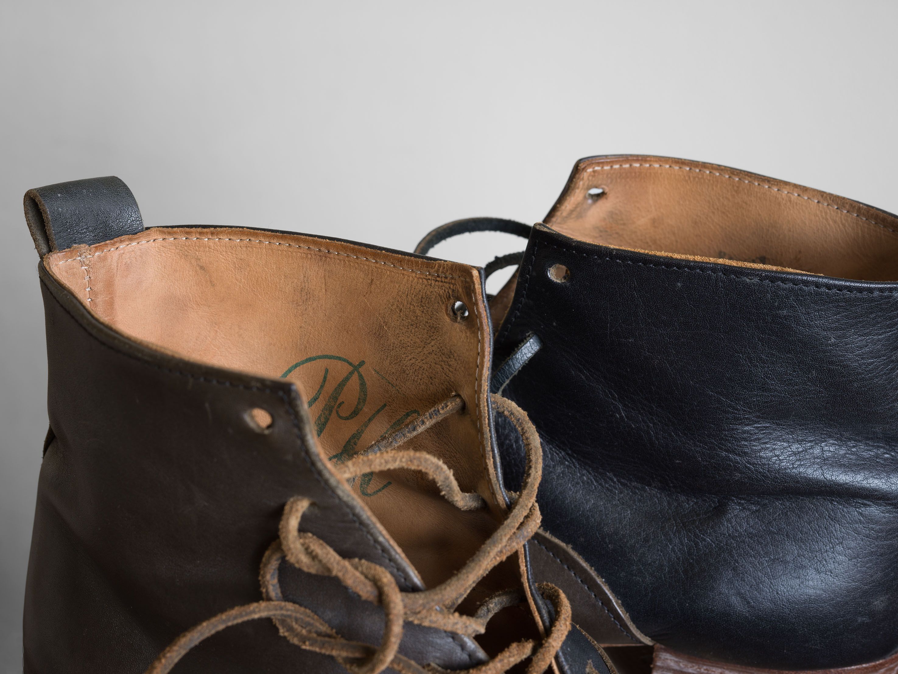 Paul Harnden Shoemakers TWO-TONE PH3 BALMORAL BOOTS Size US 9 / EU 42 - 2 Thumbnail