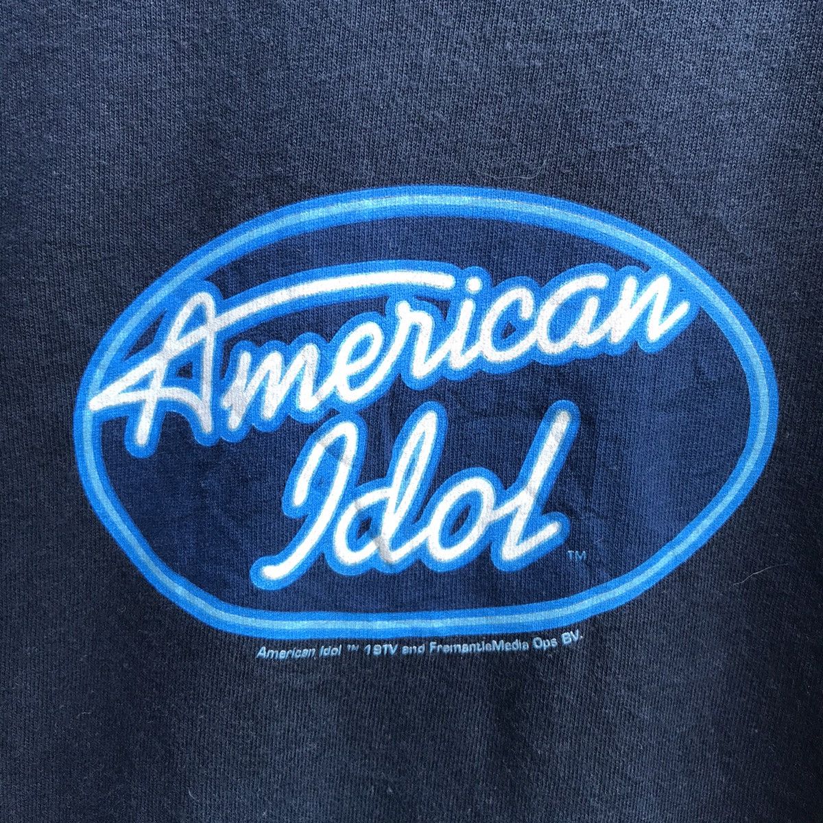 Band Tees Vintage AMERICAN IDOL 1st promo tee tour kelly clarkson Size US L / EU 52-54 / 3 - 4 Thumbnail