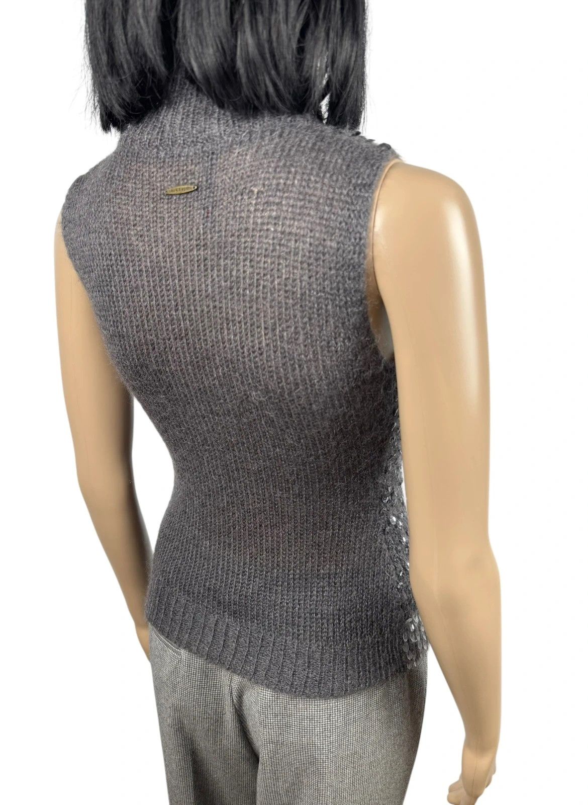 Laura Biagiotti Laura Biagiotti Mohair Vest Emblished size US2 IT38 Size XS / US 0-2 / IT 36-38 - 7 Thumbnail