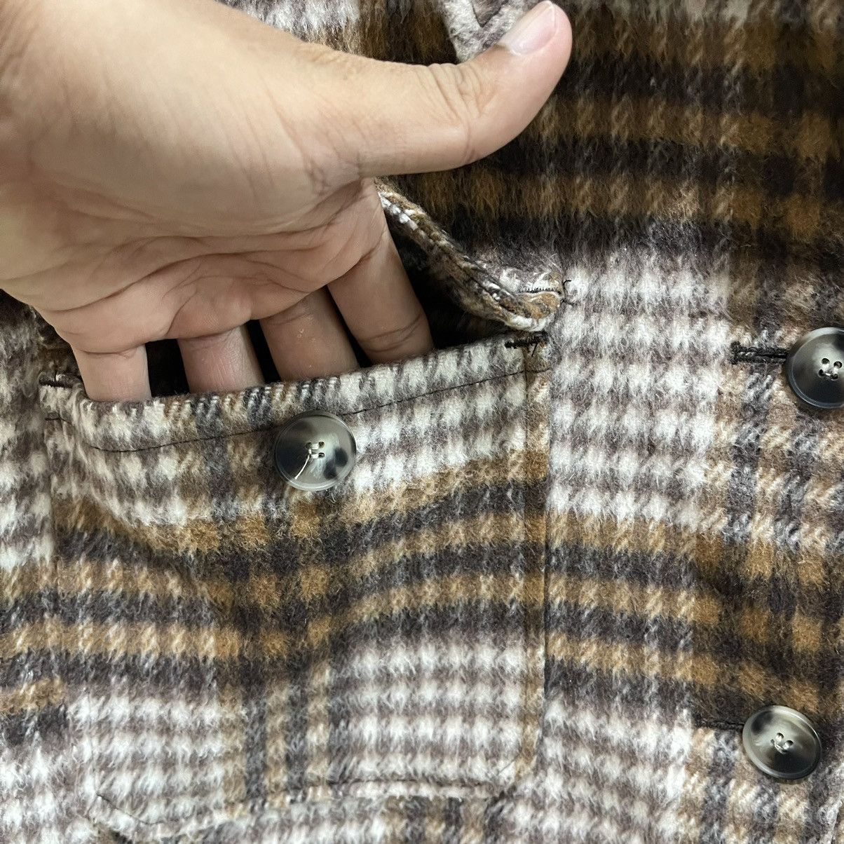 American Rag × Flannel × Vintage Vintage Rag Machine Button Jacket Size US M / EU 48-50 / 2 - 9 Thumbnail