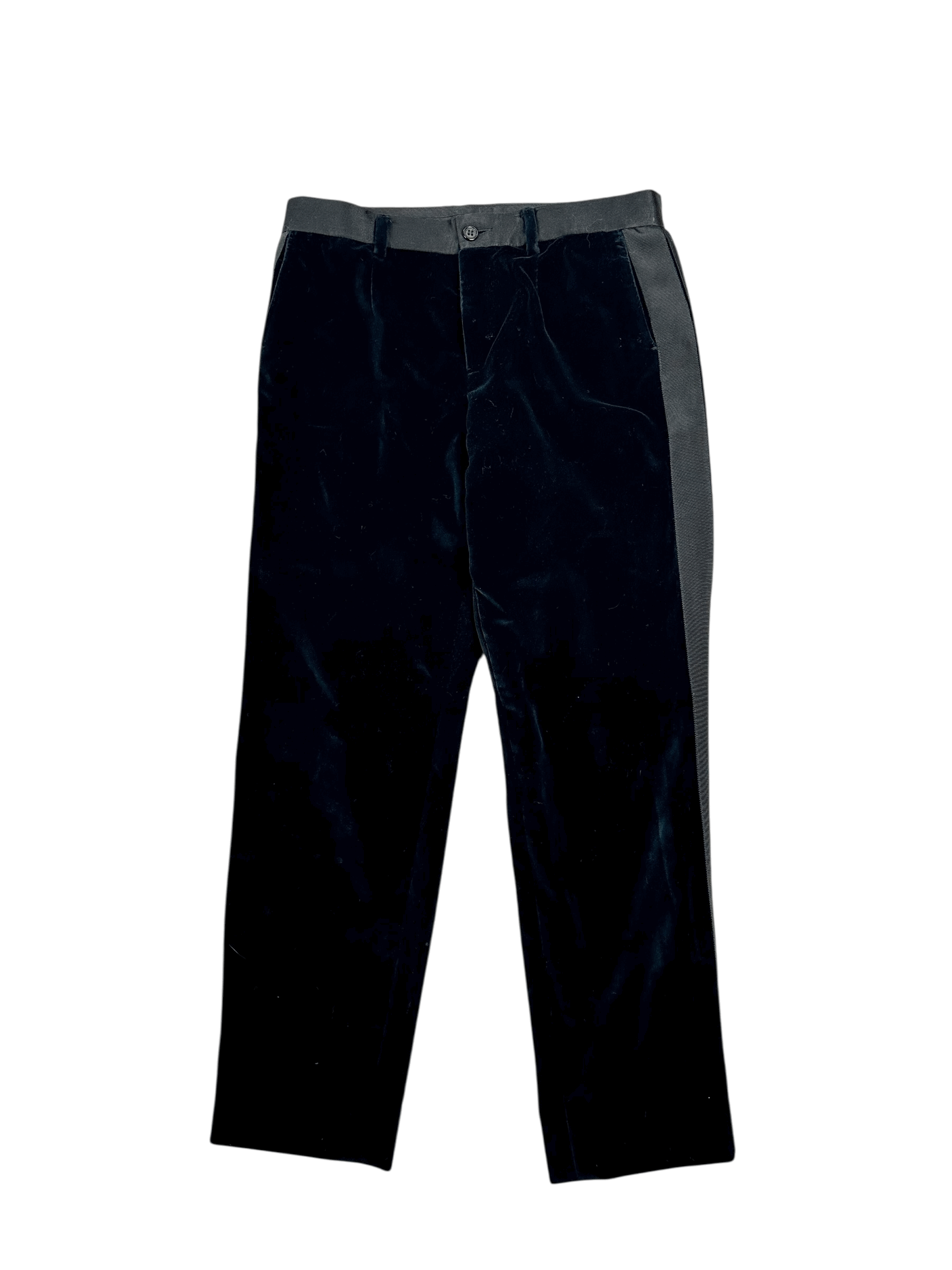 Dolce & Gabbana D&G Velour Classic Stripped Chino Pants Size US 28 / EU 44 - 1 Thumbnail
