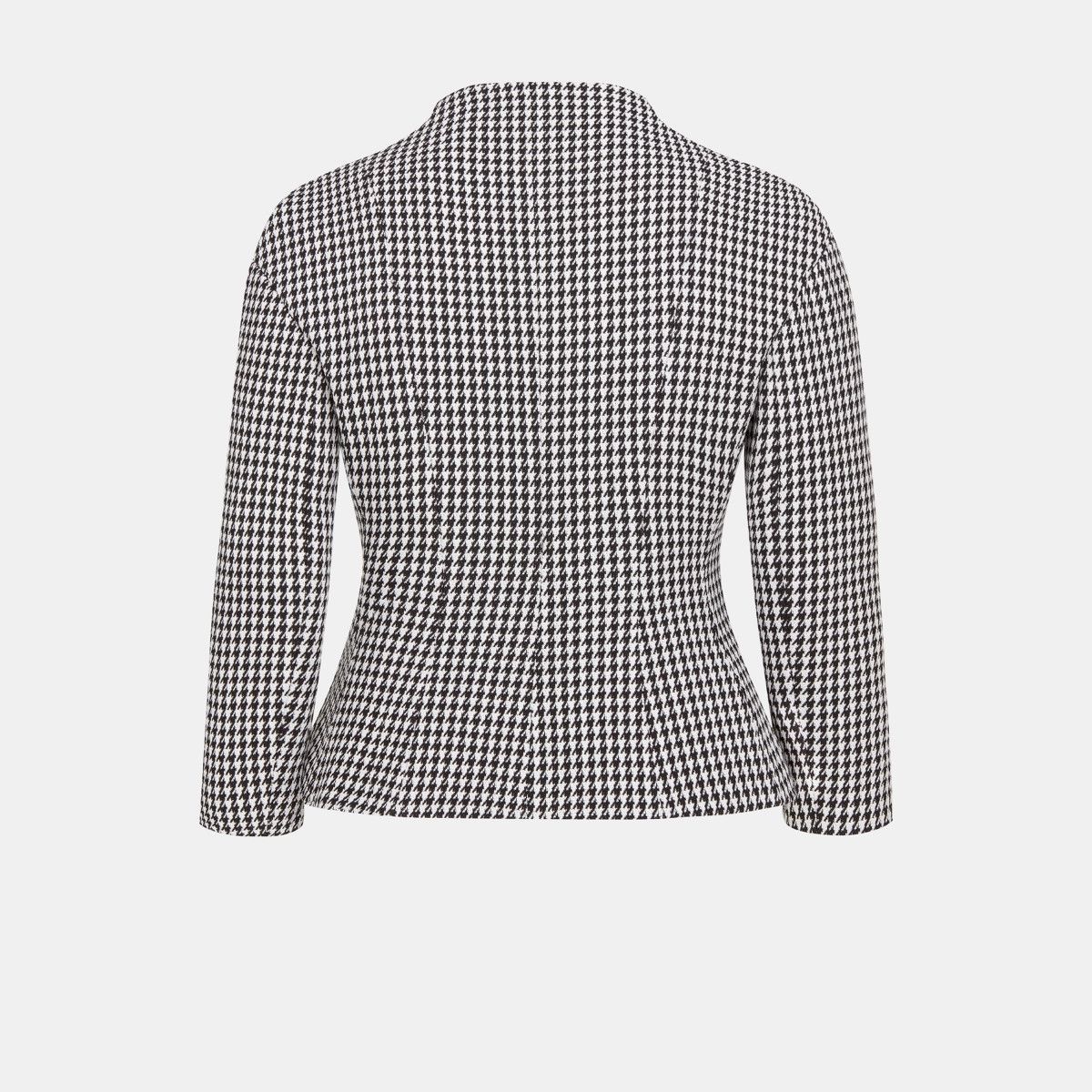 Dior o1bcso1str0225 Jacket with Officer Collar in Black/White Size M / US 6-8 / IT 42-44 - 2 Thumbnail