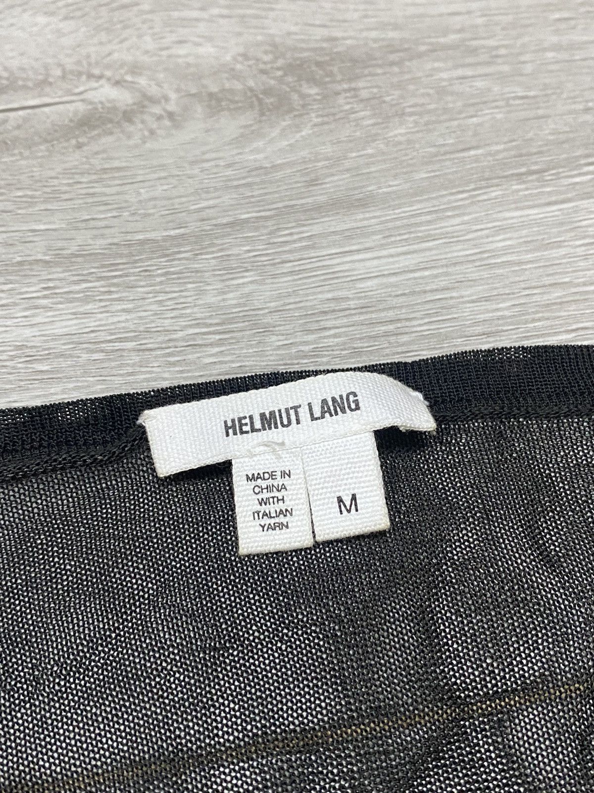 Helmut Lang Helmut Lang vintage mesh long sleeve Size M / US 6-8 / IT 42-44 - 4 Thumbnail