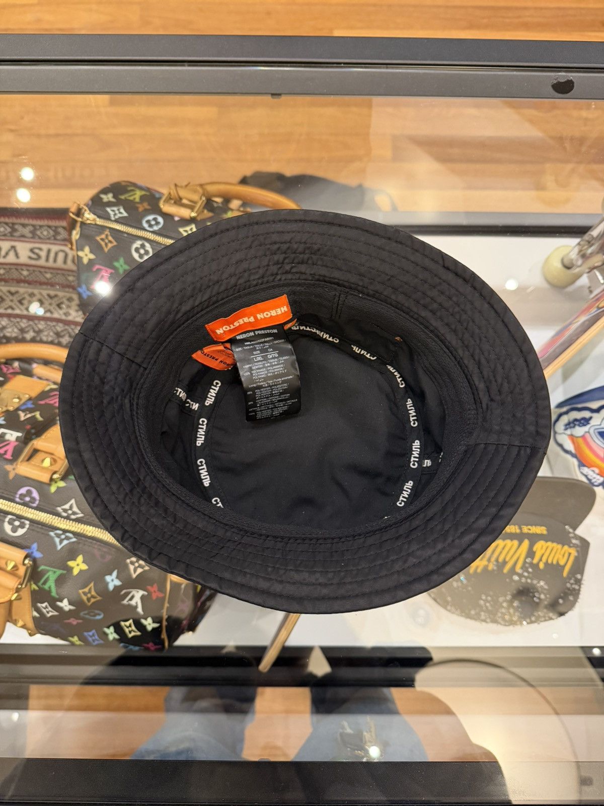 Heron Preston Heron Preston Ctnmb Bucket Hat - Black Size ONE SIZE - 6 Thumbnail