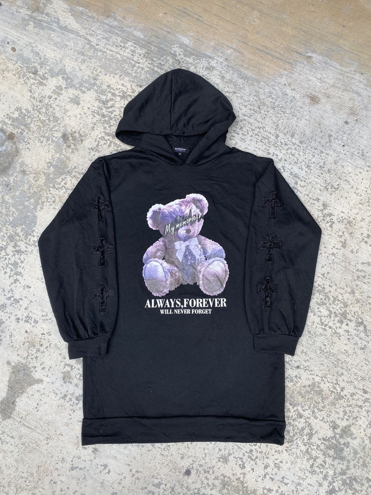 Japanese Brand Double focus my memories inspired chrome hearts hoodies Size M / US 6-8 / IT 42-44 - 2 Thumbnail