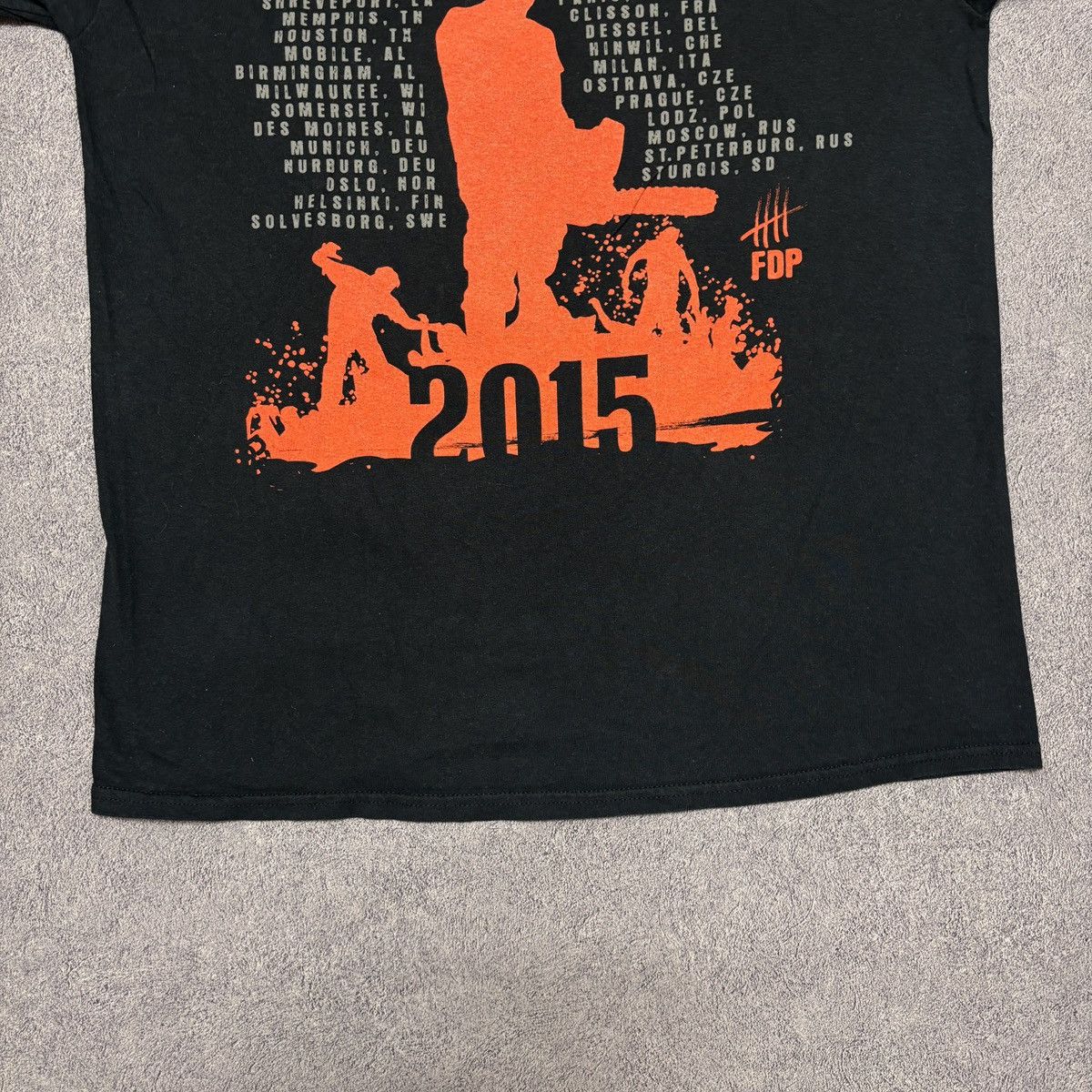 Band Tees × Vintage Five Finger Death Punch Shirt Vintage Band Tees Size US L / EU 52-54 / 3 - 14 Thumbnail