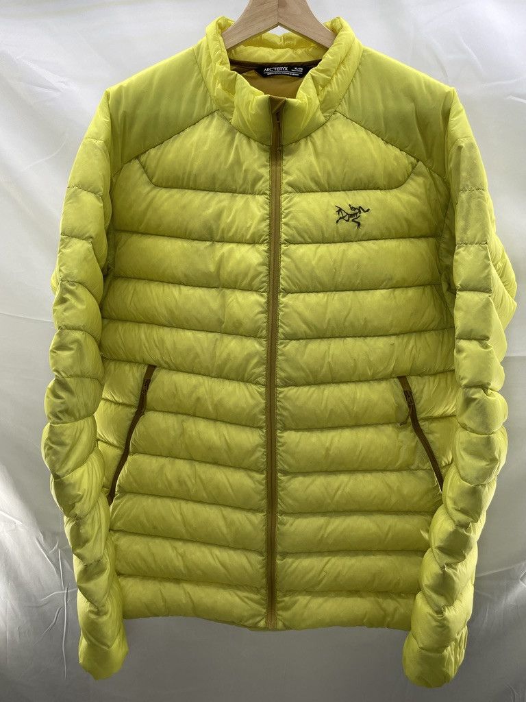 Arc'teryx ARCTERYX Cerium Yellow Oracle 850 Goose Down Nylon Jacket Size US XL / EU 56 / 4 - 1 Thumbnail