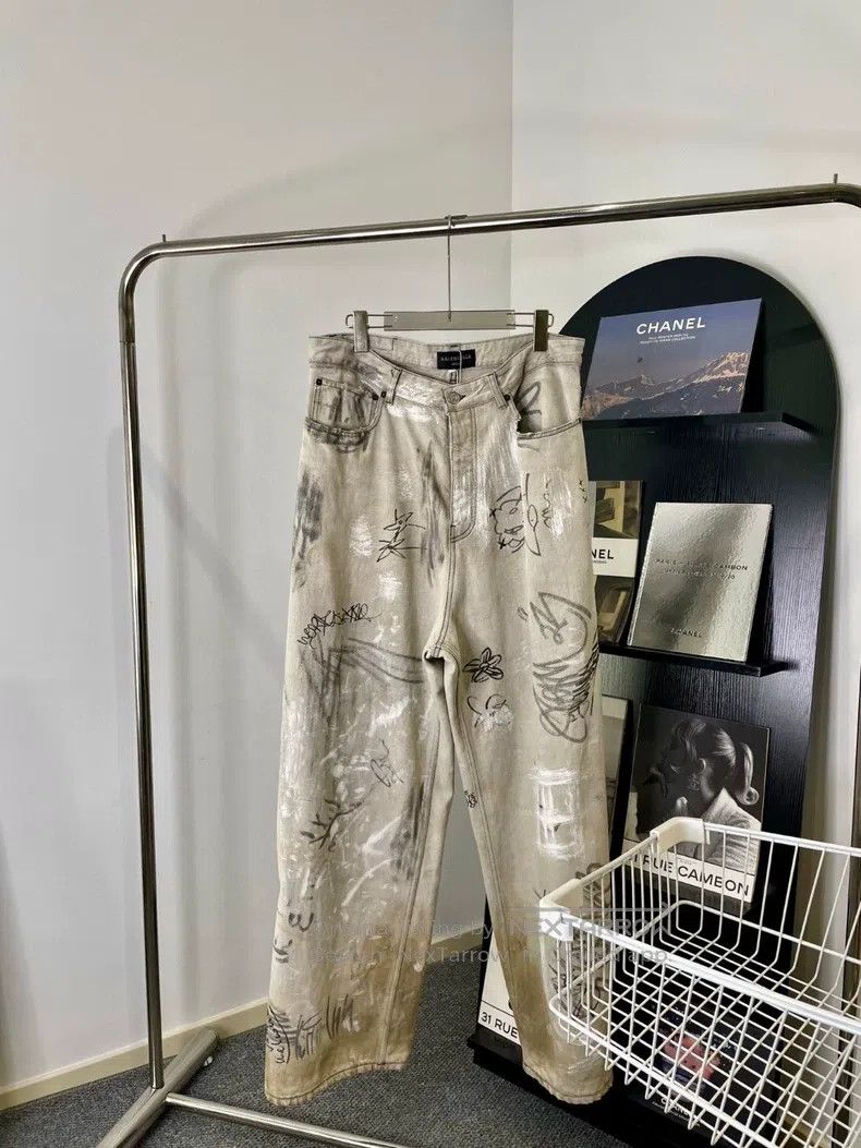 Balenciaga Balenciaga size S Jeans Size US 27 - 1 Thumbnail