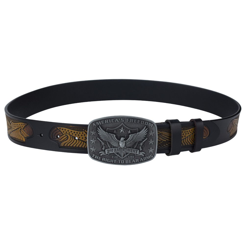 Designer Rare Vintage Belt Riveted Belts Menswear Accessories Size ONE SIZE - 4 Thumbnail