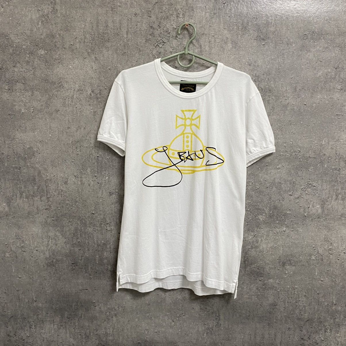 Vivienne Westwood Vivienne Westwood T-Shirt Big Logo White Size US M / EU 48-50 / 2 - 1 Thumbnail