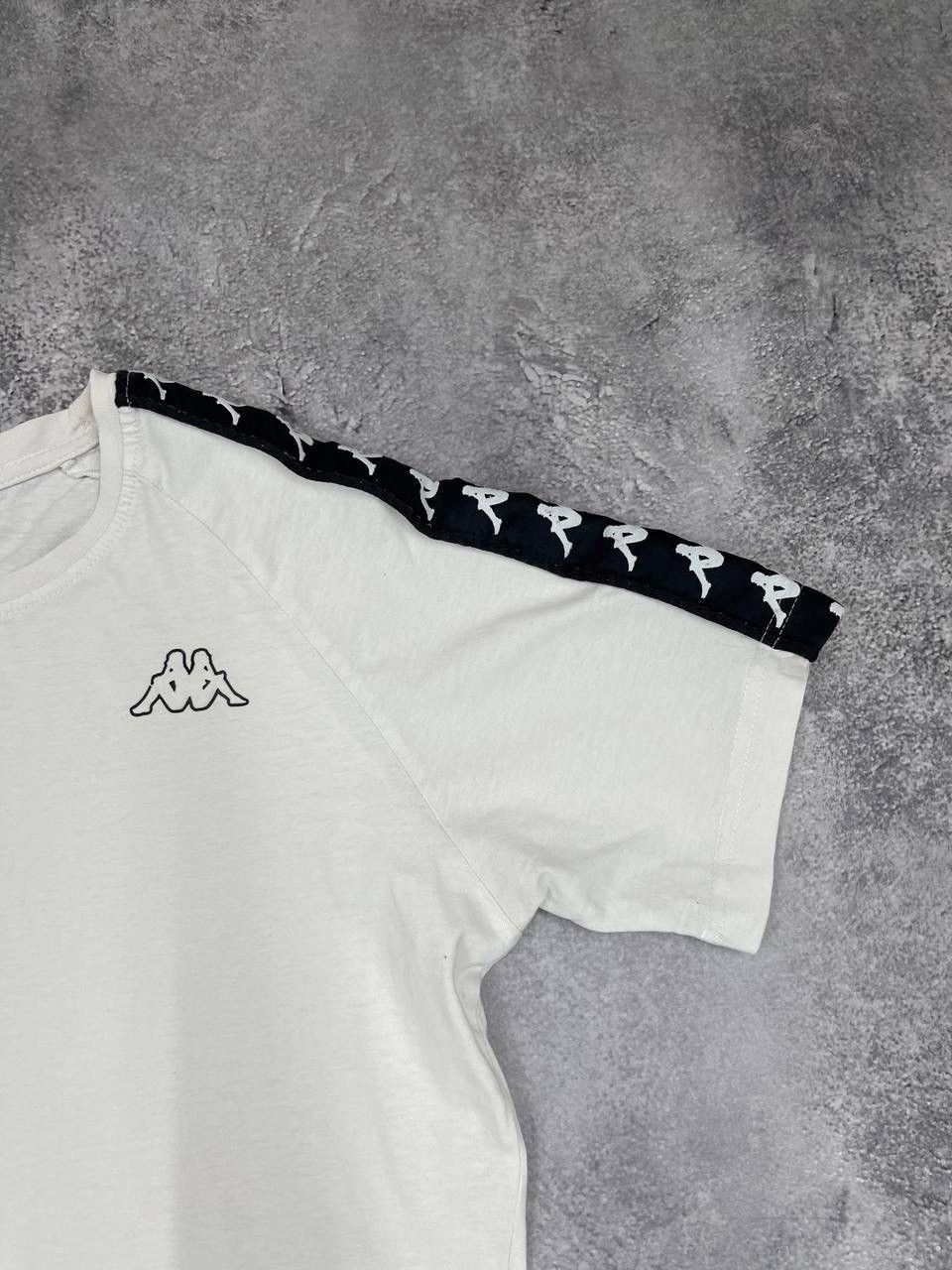 Kappa Kappa Men Cotton T-Shirt White Size M Size US M / EU 48-50 / 2 - 3 Thumbnail
