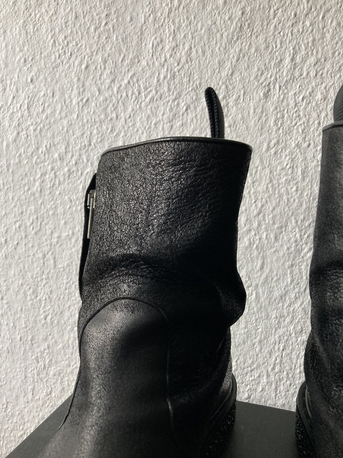 Rick Owens F/W 09 "CRUST" Blistered Lamb Leather Cargo Creeper IT43,5 Size US 10.5 / EU 43-44 - 5 Thumbnail