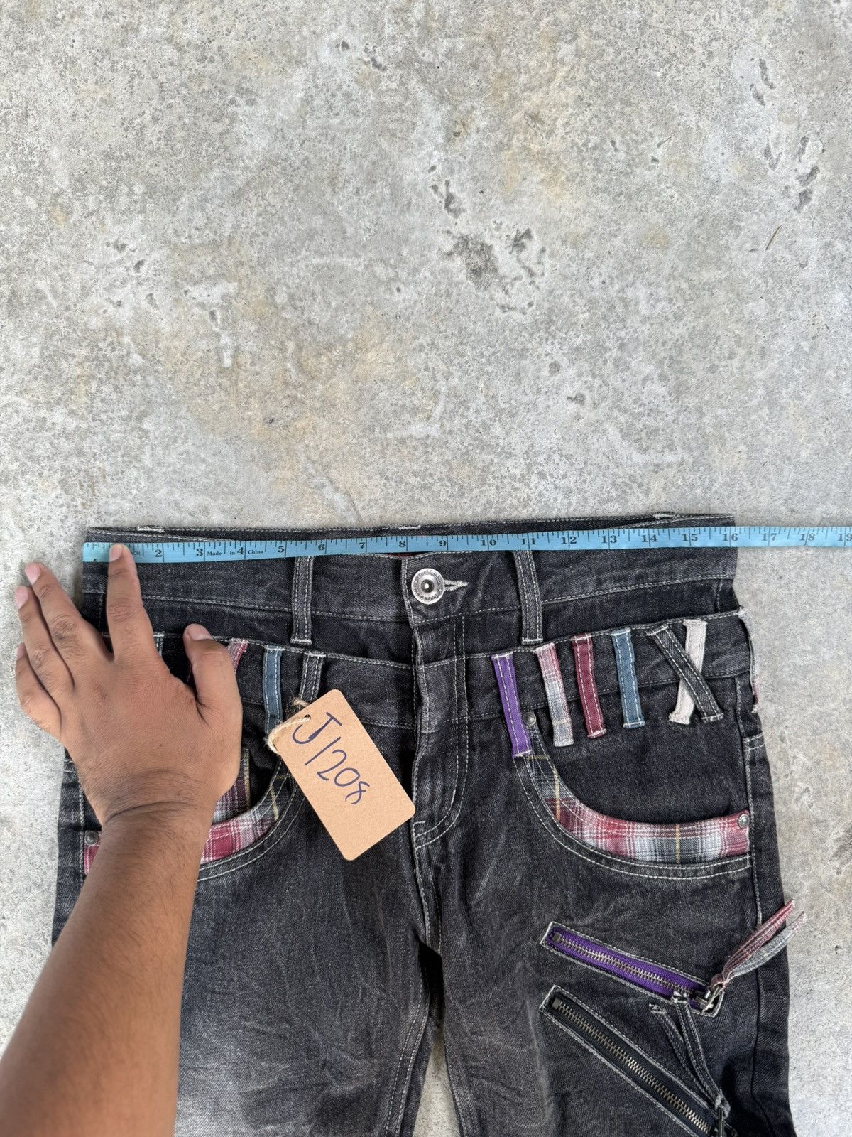Hysteric Glamour Japanese Double Focus Double Waist Distressed Multizipper Size US 32 / EU 48 - 21 Thumbnail