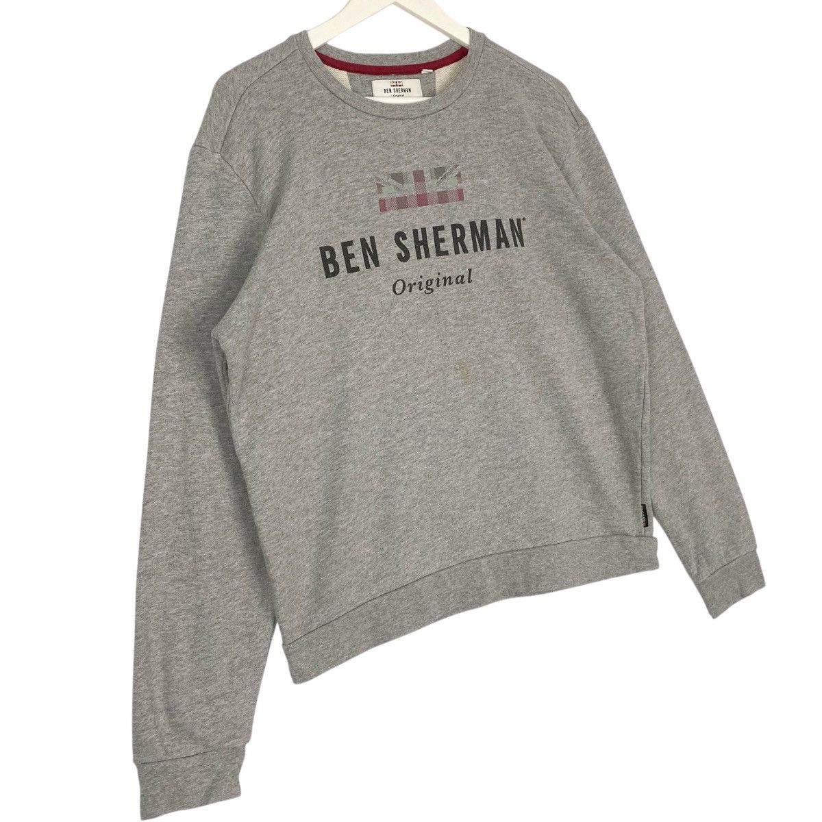 Vintage Vintage Ben Sherman Sweatshirt Crewneck Grey Pullover Size M Size US M / EU 48-50 / 2 - 3 Thumbnail