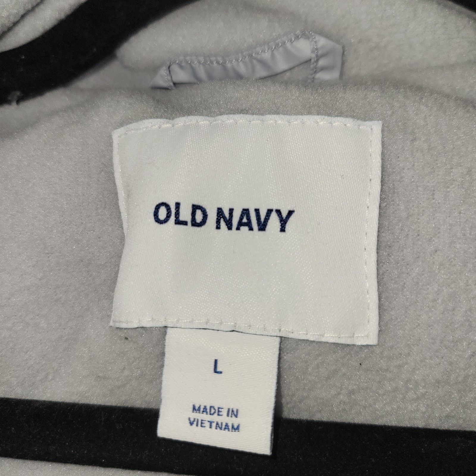 Old Navy Old Navy Sleeveless Large Vest Puffer Pockets Gray Size US L / EU 52-54 / 3 - 6 Thumbnail