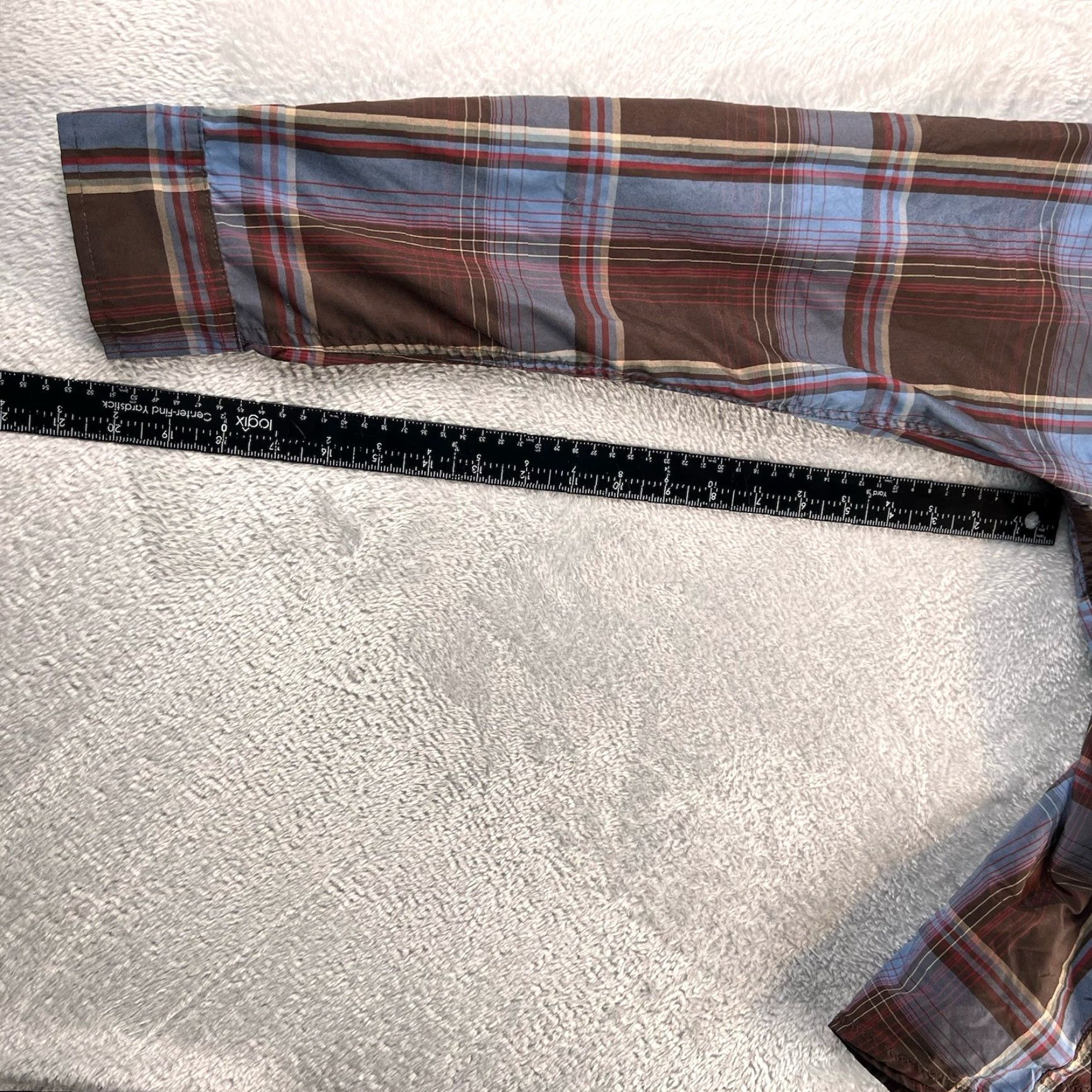 Prana prAna Plaid Shirt Men’s M Button-Up Long Sleeve Blue Brown Preppy Button-Down Shirt Mens M Blue Plaid Size US M / EU 48-50 / 2 - 7 Thumbnail