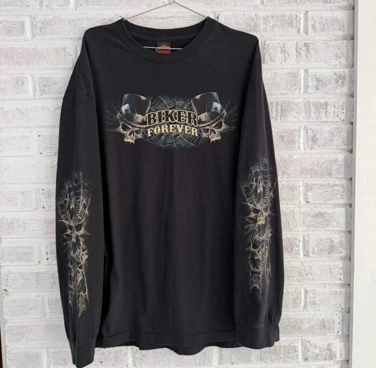 Harley Davidson Harley Davidson spider web longsleeve black/grey