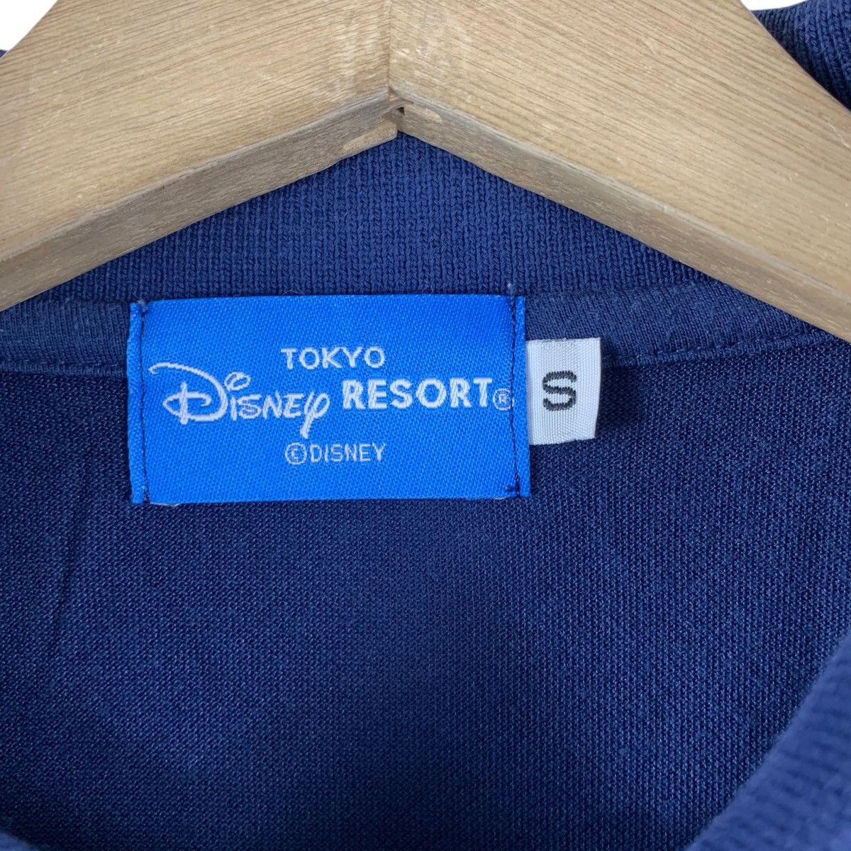 Disney Vintage TOKYO DISNEY RESORT Mickey Mouse Polo Tee Shirt Top Size S / US 4 / IT 40 - 7 Thumbnail