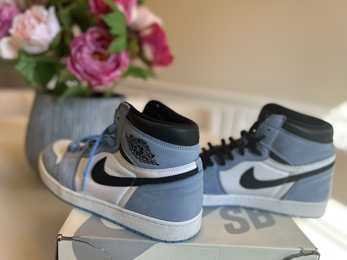Jordan Brand Jordan 1 Retro high OG University Blue Size US 14 / EU 47 - 4 Thumbnail