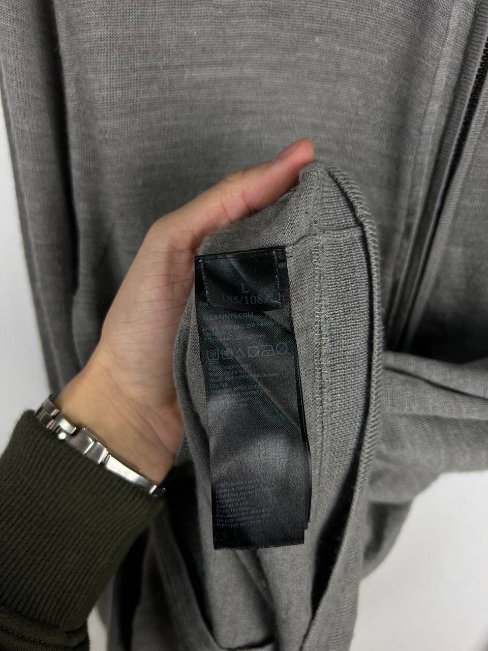 Allsaints Allsaints luxury wool zip hoodie size L Size US L / EU 52-54 / 3 - 5 Thumbnail