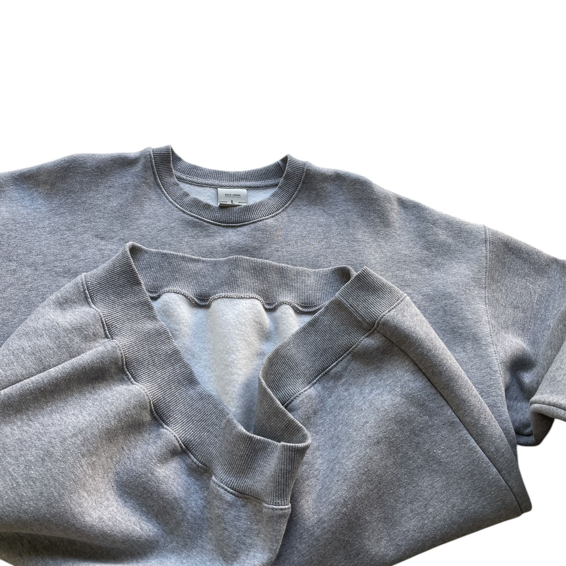 Japanese Brand Oversized premium blank boxy skater hiphop sweatshirt Size US L / EU 52-54 / 3 - 5 Thumbnail
